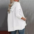 thumbnail image 2 of Gerichy Womens Fashion Hoodies Sweatshirts Casual Long Sleeve Button Up Hooded Tops Long Sleeve Color Print Hoodies for Women Long Sleeve Shirts for Women, 2 of 5