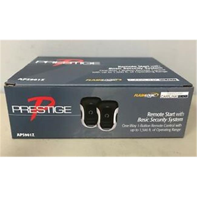 Prestige APS901TM 1-Way Remote Start System With FLCART Bypass Module – 1500-FT Range