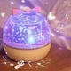 thumbnail image 5 of Lámpara recargable con forma de arco para dormitorio infantil, luz nocturna estrellada giratoria, 5 of 6
