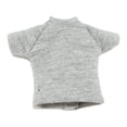 thumbnail image 4 of Figura de acción de hombre a escala 1:12, ropa de tela, moda, coleccionable, uso diario, informal, miniatura Gris, 4 of 9
