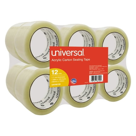 - Universal General-Purpose Acrylic Box Sealing Tape, 48mm x 100m, 3