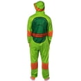thumbnail image 5 of Teenage Mutant Ninja Turtles Mens' Adult Hooded Union Suit TMNT Character 1PC Costume Sleep Pajama Lounge, 5 of 7