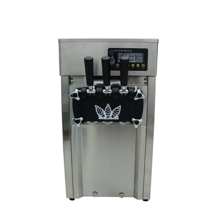 

TECHTONGDA Ice Cream Machine 3 Flavor Soft Ice Cream Maker Frozen Yogurt Gelato with LED Display