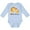 AE-Light Blue, variant on I Love My Grammy Boys or Girls Long Sleeve Baby Bodysuit
