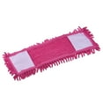 thumbnail image 3 of Uxcell Chenille Microfiber Mop Replacement Heads 39x12cm Floor Cleaning Pads Red, 3 of 5