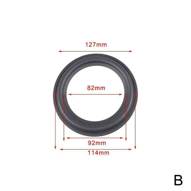 Anneau de Protection Audio en Mousse pour Haut-Parleur Surround 4-12 Pouces, Bordure de Woofer, Protection Audio, Bordure de Réparation C2X3