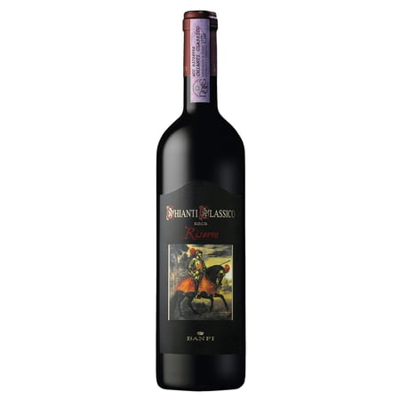Banfi Riserva Sangiovese Red Wine with Rich Flavor Notes, 750 ml, 13% ABV