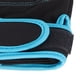 thumbnail image 3 of Guantes protectores de fitness con medio dedo, guantes antideslizantes para levantamiento de pesas con soporte para muñeca (XL), 3 of 8