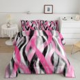 thumbnail image 2 of Erosebridal Geometric Stripe Comforter Sets Queen Size,Abstract Artwork Bedding Queen Comforter Set,Geometry Lines Decor,Reversible,Ultra Soft,3 Pieces, 2 of 7