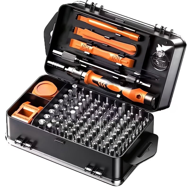 117/132 In 1 Small Precision Screwdriver Set, Magnetic Repair Tool Kit With Torx Triwing Bits
