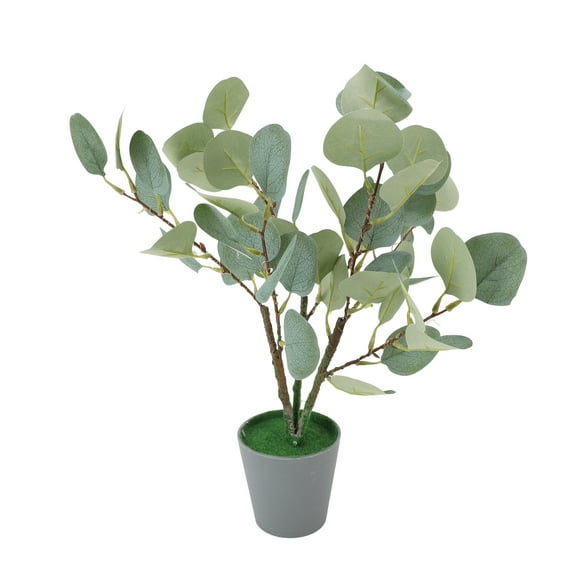 Bonsai Tree Lamp, Compact Liifelike USB Powered Energy Efficient Versatile Lighted Tabletop Eucalyptus Tree for Home Indoor Decoration