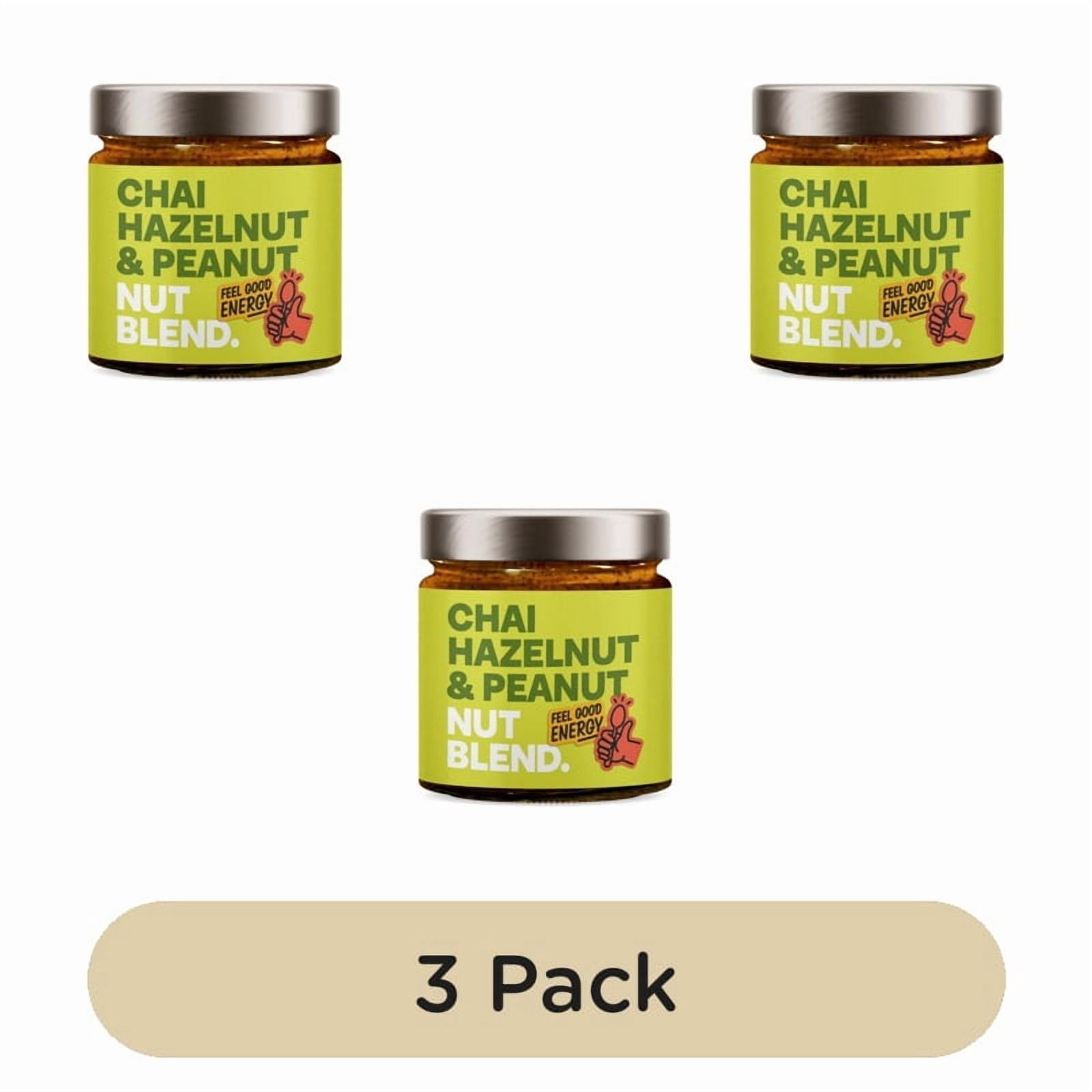 Nut Blend Chai Hazelnut & Peanut Butter 200g, British Import (Pack of 3)
