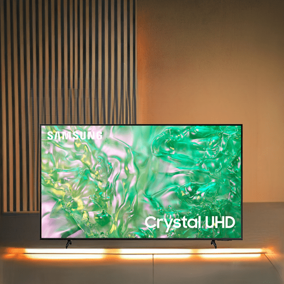 Samsung UN75DU8000FXZC 75" 4K Crystal UHD Tizen OS Smart TV - 2024 (Factory Refurbished)