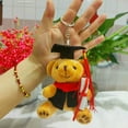 thumbnail image 6 of TOPRenddon Graduation Bear Plush Toy with Detachable Doctoral Cap – 12cm Keepsake Stuffed Animal for Grads, Car Accessory, Keychain Charm | Bachelor’s Gown Gift for College, High School, 6 of 9