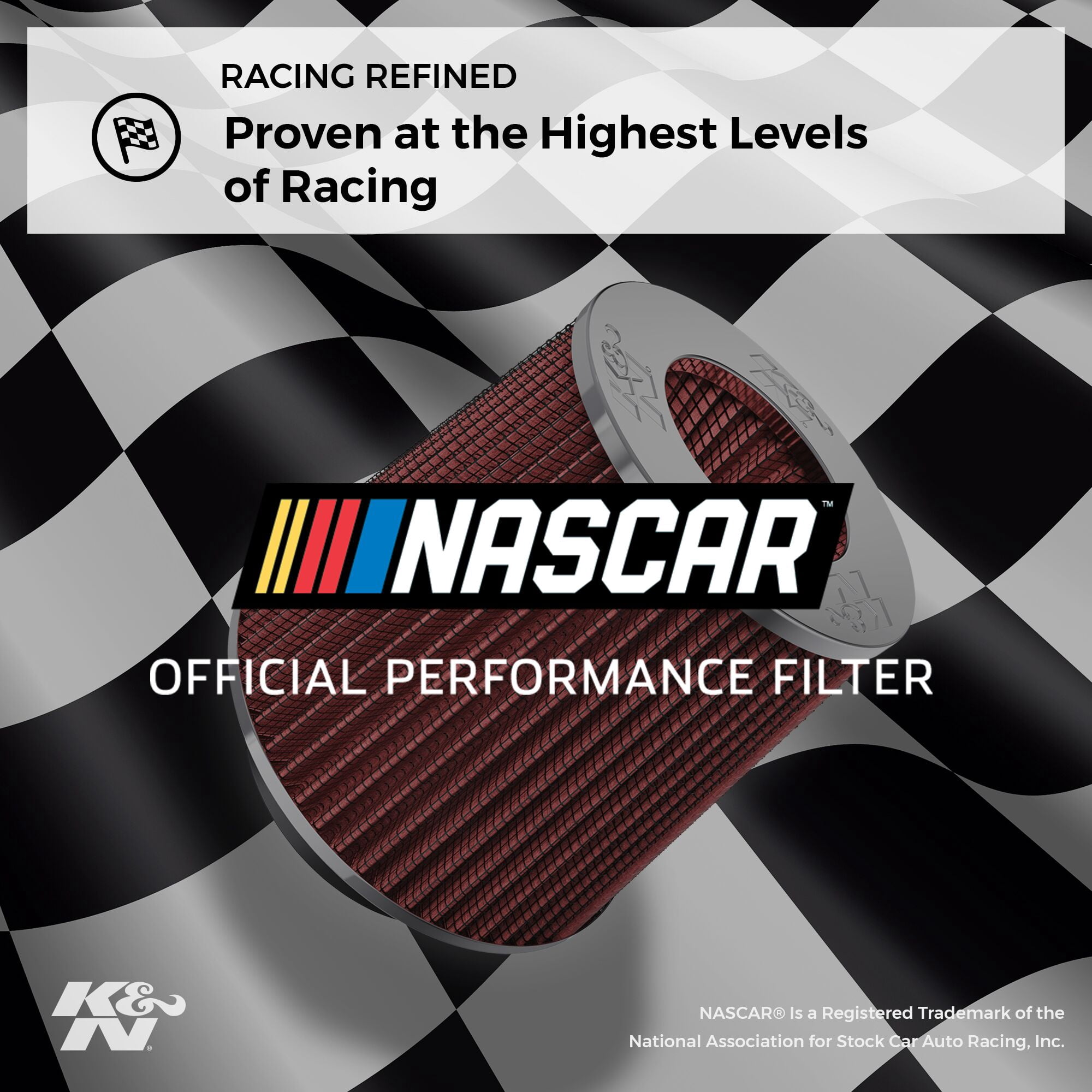 K&N Performance Universal Vent Air Filter/Breather, 62-2470