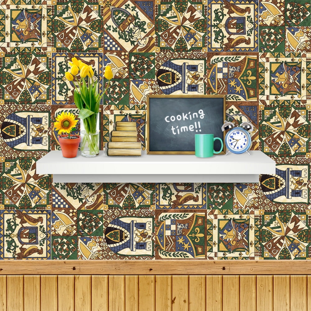 1 Roll Self Adhesive Tile Art Wall Decal Sticker DIY Wall Brick Pattern