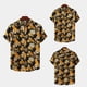 thumbnail image 2 of Hawaiian Shirt For Men, Men's Vintage Button Down Bowling Shirts Short Sleeve Summer Beach Shirt L, 2 of 5