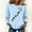 A2_Sky Blue, variant on WTXUE Womens Irish Clover St Patricks Day Sweatshirt Oversized Sweatshirt Cute Tees for Saint Patricks Day Shamrock Long Sleeve Clover Sweatshirts Crewneck Sweatshirts Soft Sweatshirt Beige L