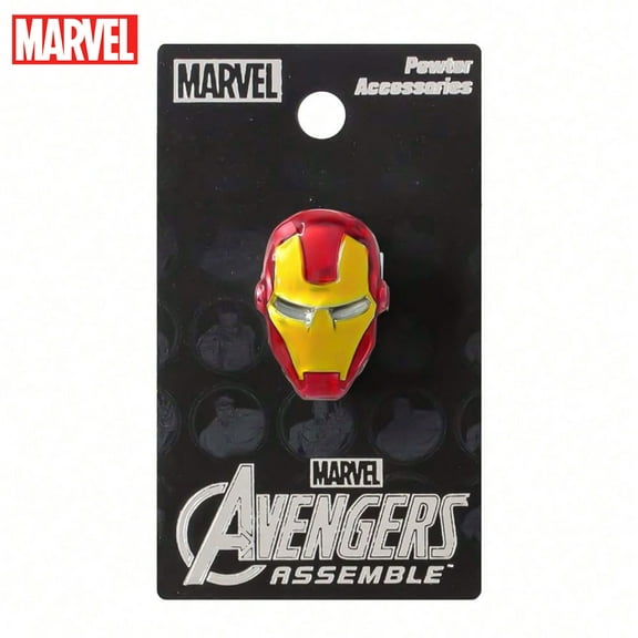 Iron Man Official Iron Man Colored Iron Man Official Iron Man Colored Pewter Lapel Pin - Movie Anime Metal Brooch - ExquisitPewter Lapel Pin - Movie Anime Metal Brooch - Exquisite Fashion Decor (1PC)