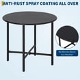 thumbnail image 4 of Ataucjin 3-Piece Outdoor Seating Acapulco Chair All Weather Small Patio Bistro Set of 2 Chairs and Side Table Modern Outdoor Furniture for Backyard Garden Balcony, 4 of 8