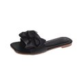 thumbnail image 1 of Sandalias de mujer Zapatillas Bowknot Tiras Punta abierta Verano Zapatillas planas para playa, 1 of 5