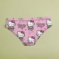 thumbnail image 5 of Hello Kitty Women's Underwear Low Rise Full Coverage Briefs Breathable Underpants Ladies Regular Plus Size Panties, 5 of 6