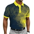 thumbnail image 2 of Awdenio Men's Shirts 3D Graphic Button Down Short Sleeve Tropical Holiday Beach Shirt, 2 of 5