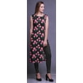 thumbnail image 4 of Bimba Printed Straight Tunic DressesForWomen Sleeveless Side Slit Kurti, 4 of 6