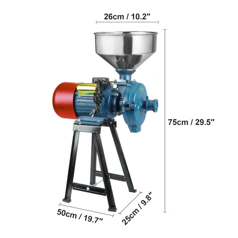 Commercial Electric Grain Mills, 3800W Wet Dry Cereals Grinder Electric  Grain Grinder Corn Mill Heavy Duty 110V Commercial Grain Grinder Machine  Rice Corn Grain Coffee Wheat Feed Mill - Yahoo Shopping