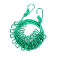 thumbnail image 2 of Alinna Tendedero Portátil Retráctil, Tendedero De Viaje Con 12 Pinzas Para Ropa, Secado En Interiores, Accesorios Para Acampar Al Aire Libre (Verde), 2 of 5