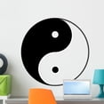 thumbnail image 1 of Ying Yang Wall Decal by Wallmonkeys Peel and Stick Graphic (24 in H x 24 in W) WM44699, 1 of 4