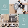 thumbnail image 6 of Beige Butterfly Blue Orange Pattern Kitchen Rugs Sets Of 3,Kitchen Runner Rugs Non Skid Washable,Decorative Kitchen Floor Mats for Kitchen,Sink,Laundry,17"x30"+ 17"x47" + 17"x59", 6 of 6