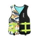 thumbnail image 1 of Chaleco salvavidas,Chaleco salvavidas ligero con cierre de cremallera para mujer,Traje de deportes acuáticos Chaleco Traje de baño portátil Náutica,Chaqueta de kayak acuático,equipo L, 1 of 8