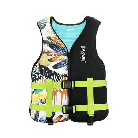 Vsenkes Life Jacket for Adults Portable Swim Vest for Boating Outdoor Sports Surfing XL