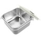thumbnail image 1 of Serving Bowl With Lid Noodle Bowl Office Use Stainless Steel Large Capacity 1Set, 1 of 5