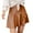 Khaki, variant on Sngxgn High Waist Skirt Women Mini Skirt(Black,XL)