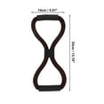thumbnail image 3 of Unique Bargains 1 Pc Durable 8-Shaped Yoga Stretch Band for Stretching 13.78"x5.51" Red Black, 3 of 4