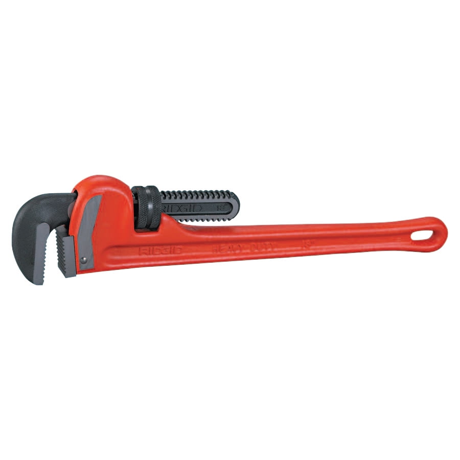 Ridgid Aluminum Pipe Wrenches, Alloy Steel Jaw, 18 in by Ridge Tool Company