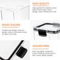 thumbnail image 4 of Ghopy Airtight Food Storage Container with Lids Clear Plastic Dry Food Canisters Kitchen Pantry Organization and Storage for Cereal Flour Sugar Coffee Rice Nuts Snacks, 4 of 9