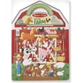 thumbnail image 1 of Juego de 52 Stickers Puffy de Granja Melissa & Doug Portátil y Reutilizables Infantil MD-1288553, 1 of 2