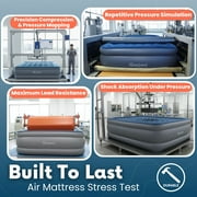 Beautyrest Extraordinaire 20” Queen Size Air Mattress with Built-in Pump - Blow-up Mattress Best for Camping & Guests,