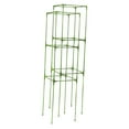 thumbnail image 2 of S SERENABLE 2 Pcs Léger Résistant aux Intempéries Carré Jardin Treillis de Support pour Tomate 27cmx27cmx123cm, 2 of 9