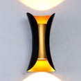 thumbnail image 1 of QIANLI Applique Murale Moderne Sablier Intérieur Extérieur 10W Blanc Chaud LED, 1 of 5