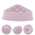 thumbnail image 3 of Unique Bargains 1 Pc Pizza Shaped Dog Bowl for Indoor and Outdoor Camping PP Purple, 3 of 4