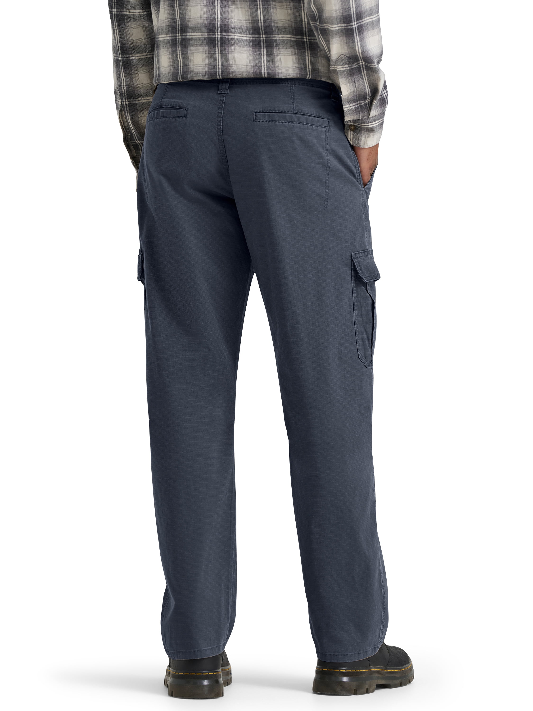Wrangler Men's and Big Men's Relaxed Fit Cargo Pants With Stretch