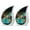 Waterfall-2, variant on SABURIAL Waterfall Urn - Honor Your Loved One With Decorative Urn - Adult Urns For Human Ashes For Women - Large Cremation Urns For Ashes - Combo - 10 Inch Large & 3 Inch