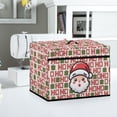 thumbnail image 5 of HELLHERO Santa Claus Sewing Machine Cover for Extra Accessories Pocket Universal Reusable Foldable, 5 of 8