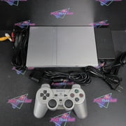 Restored PlayStation 2 PS2 Slim Console System, Silver, 1,1-pack