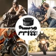 thumbnail image 3 of Raindrops Motorcycle Brake Fluid Cup Negro Compatible Universal Para Motores Y Fácil Instalación, 3 of 6