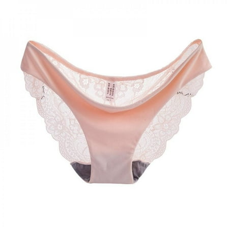 

Women Lace Panties Seamless Cotton Breathable Panty Hollow Briefs Girl Underwear